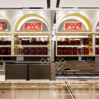 Phương án thiết kế nội thất tiệm vàng Lưu Ngọc Hoa tại Bến Tre 